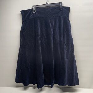 JIBRI WOMENS PLUS SIZE VELVET SKIRTS SIZE 2 mini polka dot